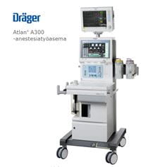 Dräger Atlan A300 -anestesiatyöasema