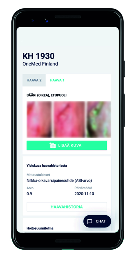 OneMed_OneWound_sovellus